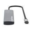 USB-C Dock/Hub with Card Reader, Ports (x7): Ethernet, HDMI, USB-A (x3) and USB-C (x2), with Power Delivery (PD) 100W- requires external USB-C charger (not included). USB powered (no external