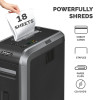 Fellowes Paper Shredder 125i 18 Sheet Strip Cut Shredder with 53 Litre Bin High Security P2