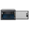 Laptop Charging Cabinet Desktop (or trolley) via USB-C 65W 16" 12-bay, Suitable for USB-C laptops (to 16"), iPads, MacBooks, Chromebooks, other USB-C devices, Bays 395x32.5x290mm, USB-C charg