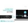 USB-C DP Dual HDMI Docking Station with Power Delivery 100 W + Universal Charger 100W